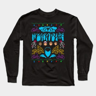 The Upside Down Ugly Christmas Sweater Long Sleeve T-Shirt